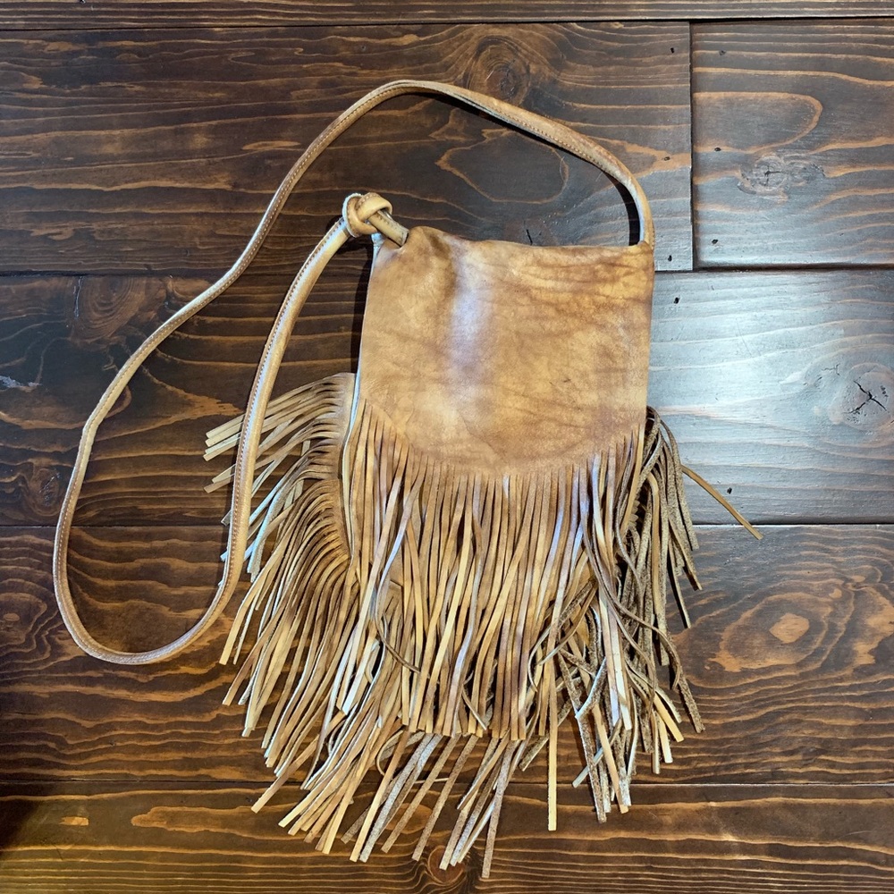 POL Crossbody Fringe Purse